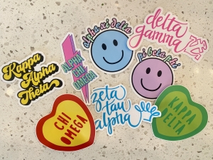 Sorority Laptop Sticker